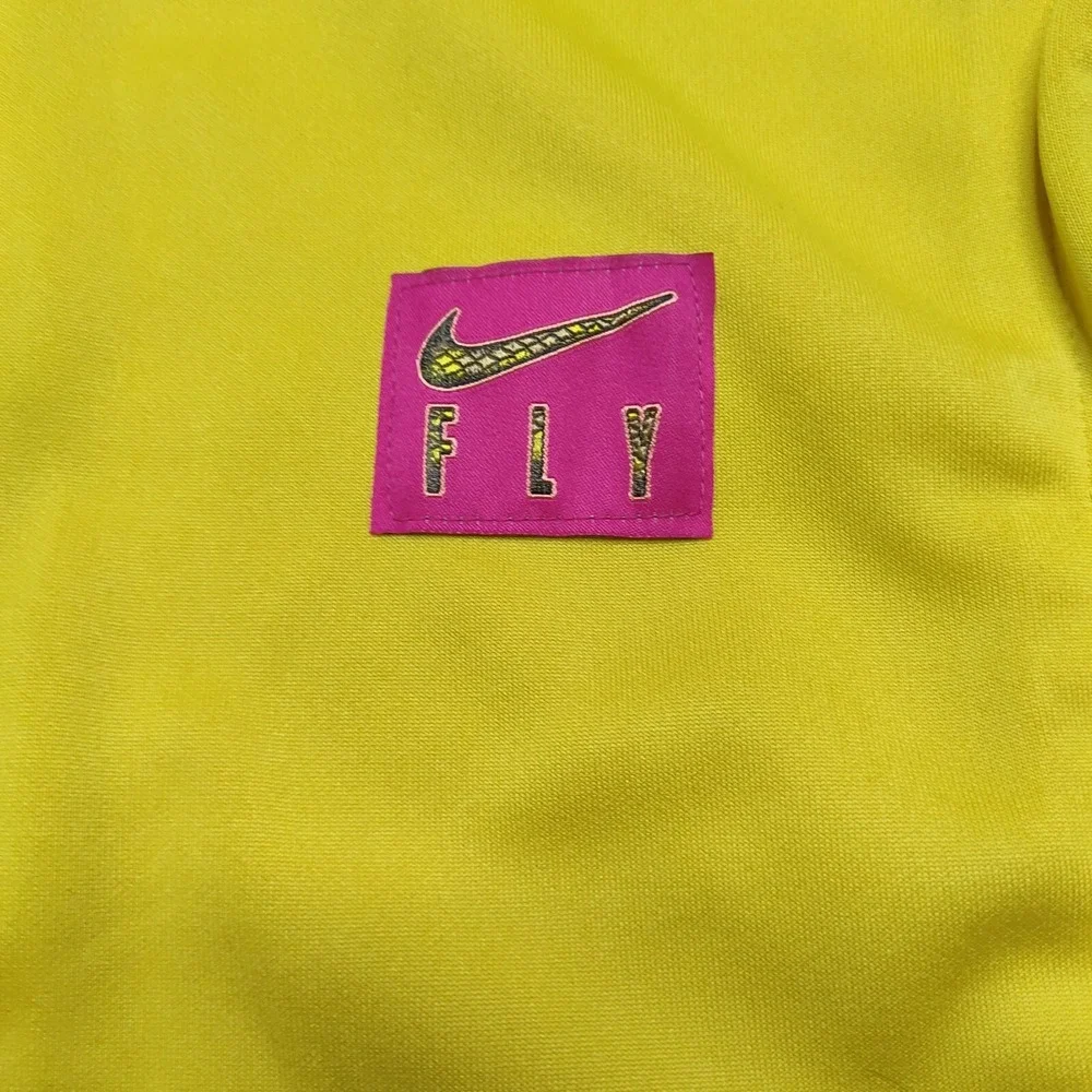 NIKE Retro Fly Vivid Sulfur‎ Dri-FIT Women XL Basketball Jacket - DH7294 NEW